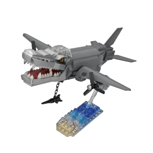 Bombardiro Crocodillo Building Blocks